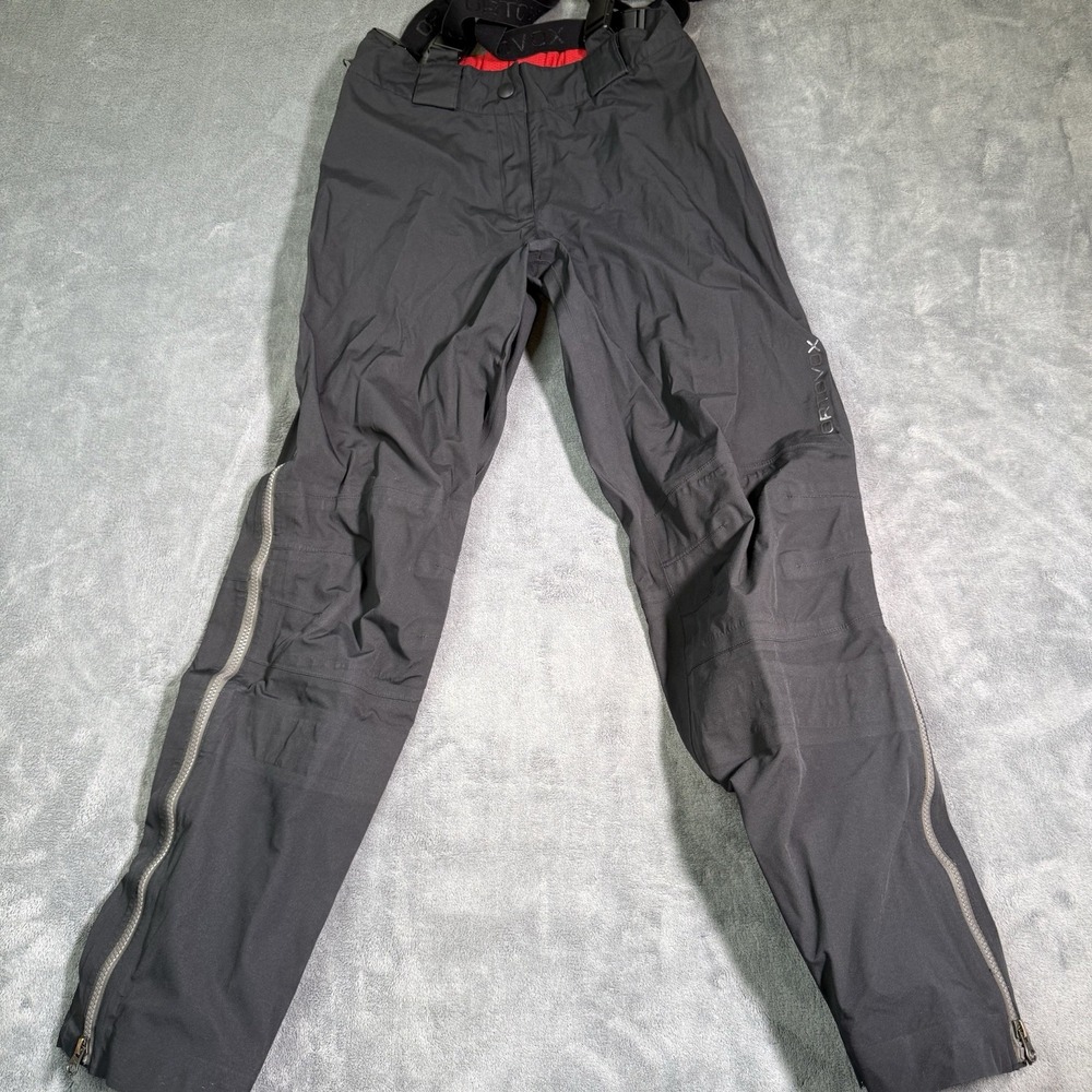 Ortovox Bib‎ Snow Ski Pants Size M Waterproof Shell Merino Hardshell Pants